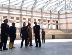 Proyek GOR dan Taman Budaya Sukoharjo Kembali Disidak, Pekerja Masih Minim Bupati Telpon Pimpinan Kontraktor