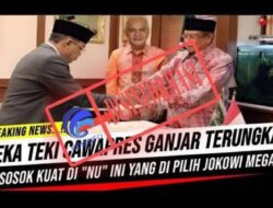 [DISINFORMASI] Megawati dan Presiden Jokowi Resmi Memilih KH Said Aqil Menjadi Cawapres Ganjar Pranowo
