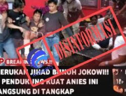 [DISINFORMASI] Dua Pendukung Anies Baswedan Ditangkap karena Ancam Presiden Jokowi