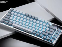 Keyboard Mekanik Asus ROG Azoth Moonlight White Tersedia untuk Pre-order, Segini Harganya