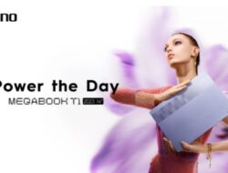 Laptop Tecno Megabook T1 2023 14″ Diluncurkan dengan CPU Intel Core i7-13700H Generasi ke-13