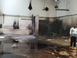 Rumah Kerajinan Rotan Milik Anggota DPRD Sukoharjo Terbakar