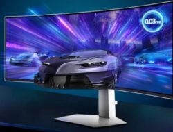 Samsung Meluncurkan Monitor Gaming OLED 240Hz Melengkung G93SC 49 Inci