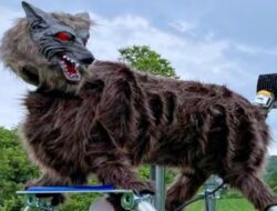 Kota-kota di Jepang Mengerahkan Robot “Serigala Monster Super” untuk Melindungi dari Beruang