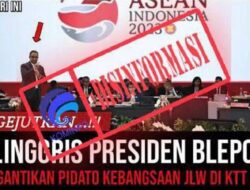 [DISINFORMASI] Anies Baswedan Gantikan Pidato Joko Widodo di KTT ASEAN 2023