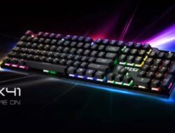 MSI Meluncurkan Keyboard Mekanis VIGOR GK41 dengan Kailh Red Switches