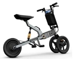 Konsep Kendaraan Listrik Roda Tiga Lipat Toyota Land Hopper Dipamerkan Sebelum Peluncuran