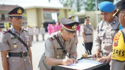 Mutasi Perwira Polres Sukoharjo, Mulai Kasatreskrim Hingga Sejumlah Kapolsek