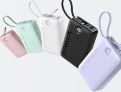 Power Bank Anker 335 dengan Output 20.000mAh dan 22,5W Diluncurkan Secara Global