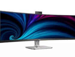 Monitor Philips 49B2U5900CH 49″ dengan Kelengkungan 1800R dan Port USB Type-C 100 W PD Diluncurkan