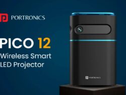 Proyektor Portabel Portronics Pico 12 dengan Dukungan 4K Diluncurkan, Segini Harganya