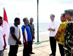 Kunker di Papua, Jokowi Berkomitmen Pengelolaan dan Penyaluran Hasil Laut di Biak Numfor