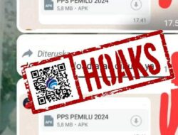 [HOAKS] Pesan WhatsApp Aplikasi PPS Pemilu 2024