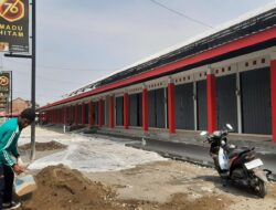 Pembangunan Sudah Capai 93% Lebih, Kios Pasar Cuplik Sukoharjo Segera Selesai