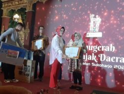 Kali Pertama, Pemkab Sukoharjo Gelar Anugerah Pajak Daerah
