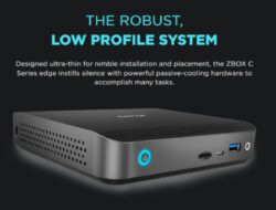 PC Mini ZOTAC ZBOX Edge CI343 dengan Sistem Pendingin Tanpa Kipas Senyap Diluncurkan