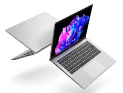Laptop Acer Swift Go 14 dengan CPU Intel Ultra 7 155H, Layar OLED 14″ 2,8K 90Hz Diluncurkan