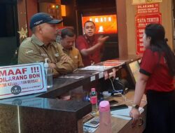 Malam-malam Disporapar Sukoharjo Blusukan Tempat Karaoke dan Spa, Ini yang Dilakukan