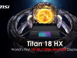 MSI Titan 18 HX Akan Diluncurkan di CES 2024 Sebagai Layar LED Mini 4K 120Hz Pertama di Dunia