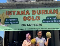 Berawal Dari Kecewa, Jadi Usaha! Simak Perjalanan Aziz, Pengusaha Istana Durian Solo