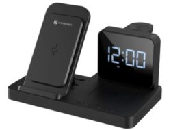 Charger Nirkabel Qi Portronics Bella 3-in-1 dengan Jam Alarm Digital Diluncurkan