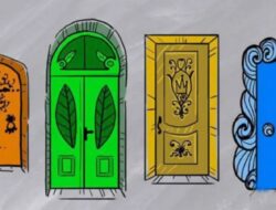 Tes Kepribadian: Pilih Pintu dengan Warna yang Paling Anda Sukai dan Cari Tahu Artinya!