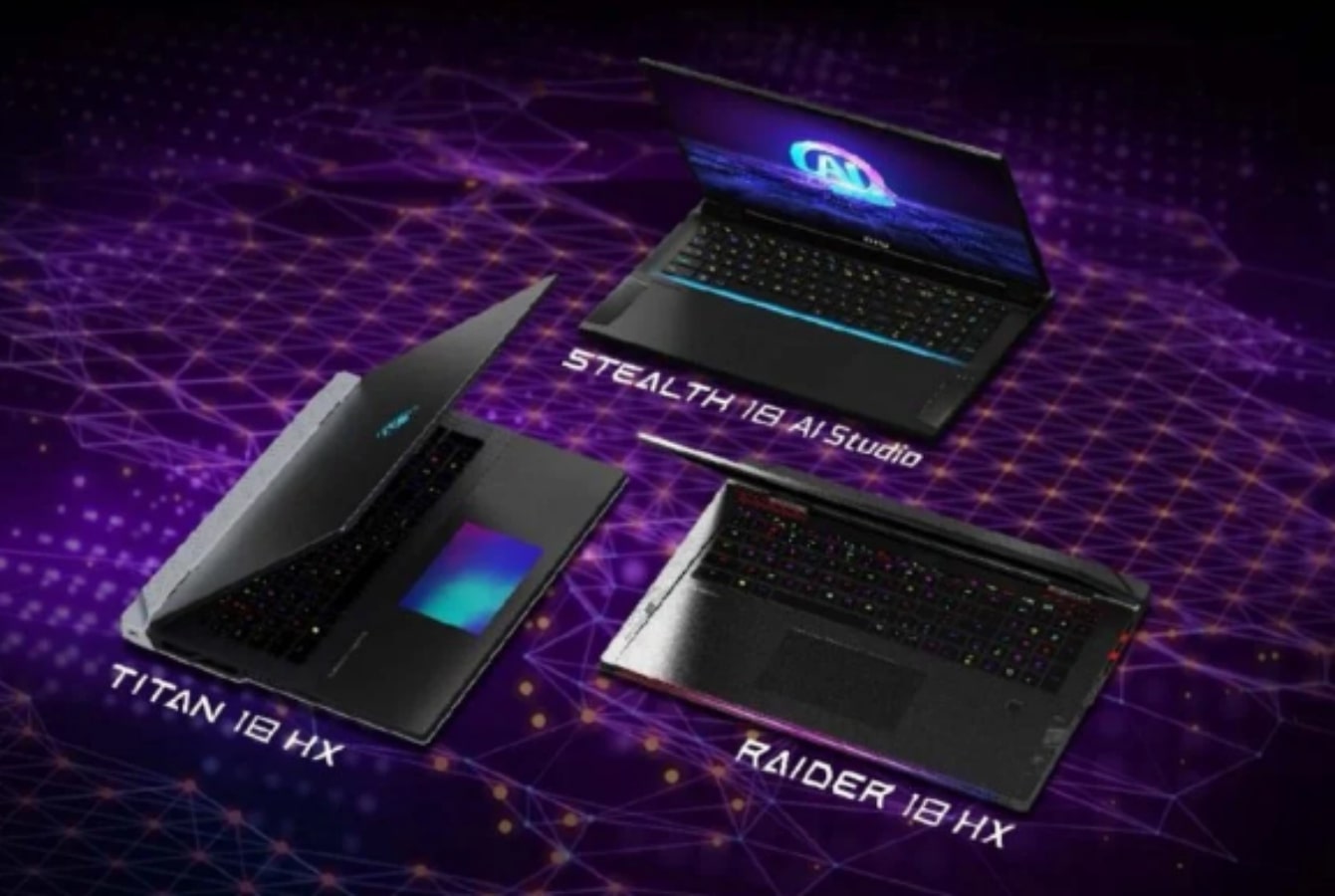 MSI Mendominasi CES 2024 dengan Laptop Gaming Titan, Raider, Stealth 18