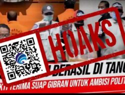 [HOAKS] Tiga Anggota KPU Ditangkap karena Terima Suap dari Gibran Rakabuming Raka