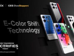 CES 2024, Infinix Mengumumkan E-Color Shift untuk Skin Smartphone yang Dapat Berubah Warna