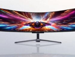 Monitor Gaming Ultrawide QD-OLED 49 Inci Red Magic Realm Sekarang tersedia, Segini Harganya