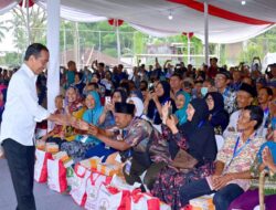 Cek Penyaluran Bantuan Pangan di Kota Salatiga, Soal Ini yang Disampaikan Jokowi