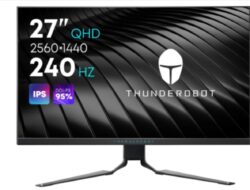 Thunderobot Meluncurkan Monitor Gaming Silver Wing 24,5″ 2K 240Hz, Segini Harganya