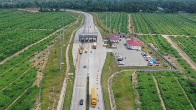 Hutama Karya Terapkan Tarif Gerbang Tol Lima Puluh – Junction Indrapura, Cek Besaran Tarifnya
