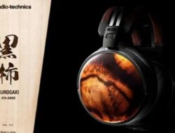 Audio-Technica ATH-AWKG Headphone Terbatas dari Kayu Kesemek Hitam, Segini Harganya