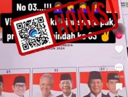 [HOAKS] Video “Prabowo Subianto-Gibran Rakabuming Raka Nomor Urut 03”