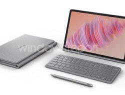 Render High-definition Lenovo Tab Plus Muncul Menampilkan Desainnya