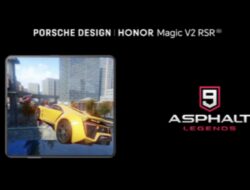 Honor dan Gameloft Bermitra untuk Mengoptimalkan Asphalt 9: Legends pada Smartphone Magic V2 RSR Porsche Design