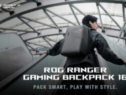 Tas Ransel Gaming Asus ROG Ranger 16 Diluncurkan, Dilengkapi Bahan Poliester Kepadatan Tinggi Tahan Air