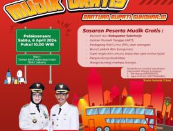Jangan Ketinggalan, Dishub Sukoharjo Mulai Buka Pendaftaran Mudik Gratis, Kuota Terbatas
