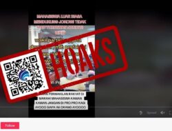[HOAKS] Video Wakil Partai Anggota Dewan Provokasi Siswa Ajak Turunkan Presiden Joko Widodo Februari 2024
