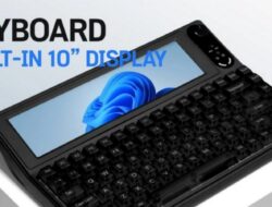 Valmond Memperkenalkan Keyboard Mekanis Berpenampilan Retro dengan Layar Sentuh 10,1″