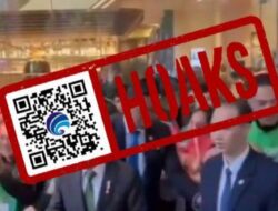 [HOAKS] Video Presiden Jokowi Joget Oke Gas dan Terpampang Bendera China serta Klaim Pemilu 2024 Diintervensi China