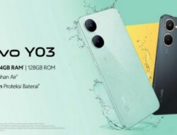 Vivo Y03 Resmi Hadir dengan Layar 90Hz, MediaTek Helio G85, Segini Harganya