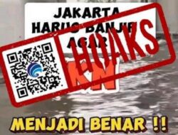 [HOAKS] DKI Jakarta Sengaja Dibikin Banjir sebagai Alasan agar Pindah Ibu Kota