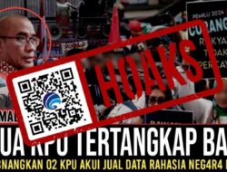 [HOAKS] Ketua KPU Tertangkap karena Akui Jual Data ke Negara Asing
