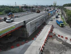 Antisipasi Arus Mudik Lebaran, Jembatan Kaligawe Tol Semarang – Demak Seksi 1A Dikebut