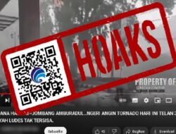 [HOAKS] Tiga Desa di Kabupaten Jombang Ludes akibat Angin Tornado