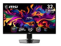 MSI Meluncurkan Monitor Gaming MAG 321UPX dengan QD-OLED, Kecepatan Refresh 240Hz, Cek Harganya