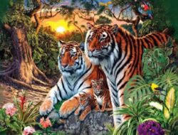 Tes Psikologi: Berapa Banyak Harimau yang Anda Lihat di Gambar