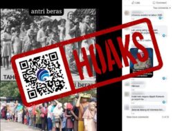 [HOAKS] Gambar Antrean Beras Tahun 1965 dan Tahun 2024